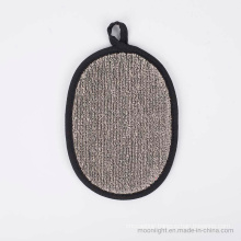 Linen and Terry Cloth Materials Loofah Sponge Scrubber DC-Brp043